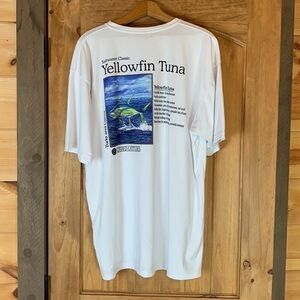 Altered Latitudes fishing shirt Yellowfin Tuna Turks and Caicos Size 2XL